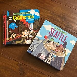2 Guess How Much I Love board books California & Seattle